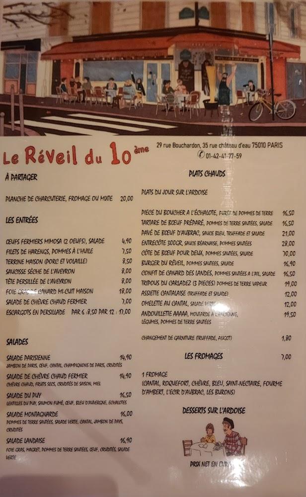 Le Réveil Du 10eme - Menu Image 1