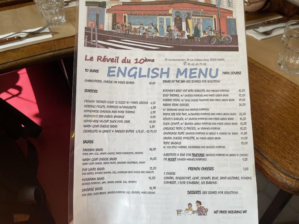 Le Réveil Du 10eme - Menu Image 3